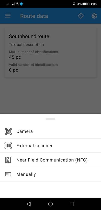 Scan modes