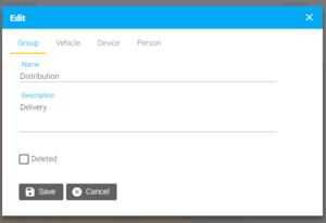 Modify group data