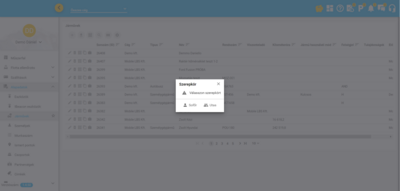 Sofőr/utas választó