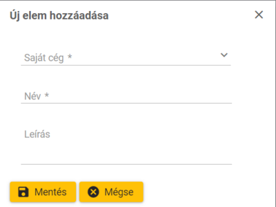 Konfigurációs ablak